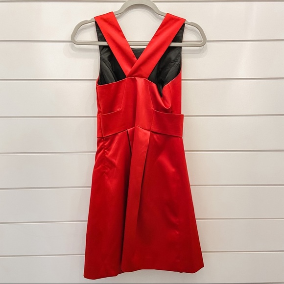 Red Satin Dress - Picture 2 of 5